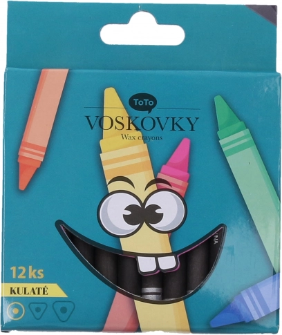 Crayons de cire TOTO 12 pcs