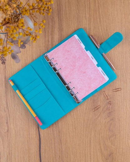 Feuilles interchangeables et organisation flexible