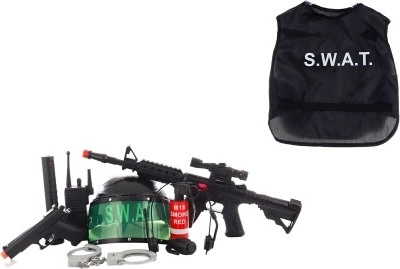 Set de police avec casque