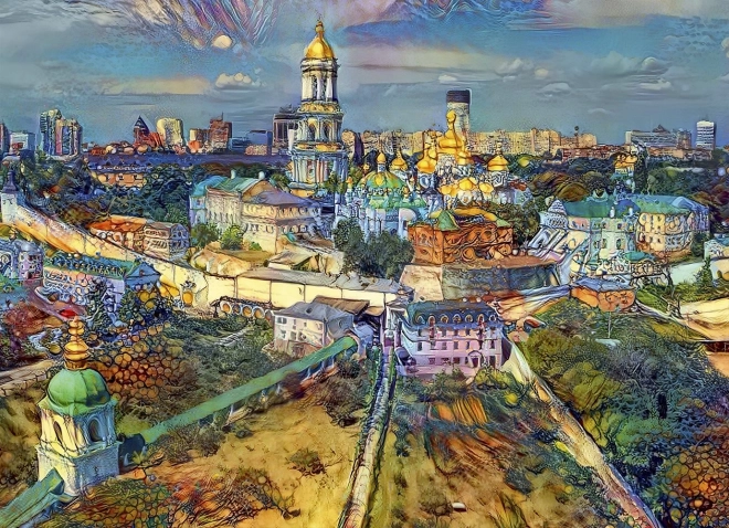 Puzzle BLUEBIRD Kyiv, Ukraine 1000 pièces