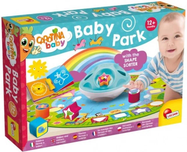 parc des formes et des couleurs LISCIANI Carotina Baby – jouet éducatif pour enfants à partir de 12 mois