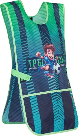 Tablier scolaire Topgal pour arts plastiques football ZINA