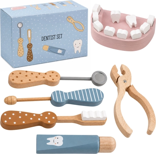 Kit dentaire en bois pour enfants – petit dentiste
