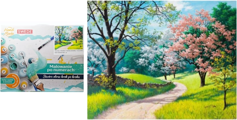 Peinture par numéros W parku - 1 pièce
