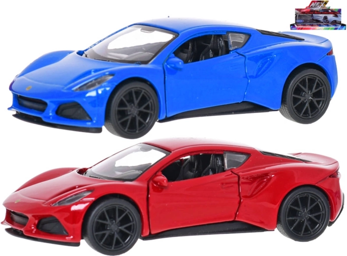 Modèle de voiture en métal Lotus Emira 12 cm avec mécanisme à rétrofriction - 1 pièce