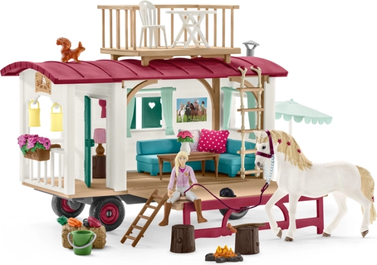Schleich Horse Club caravane pour rencontre entre amis