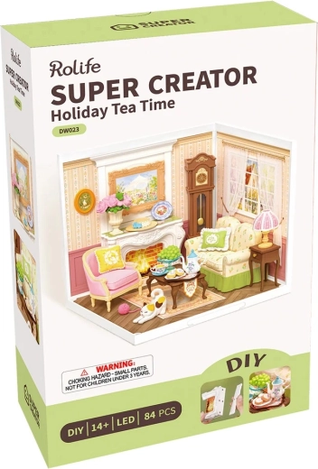 Kit DIY avec 84 pièces et éclairage LED