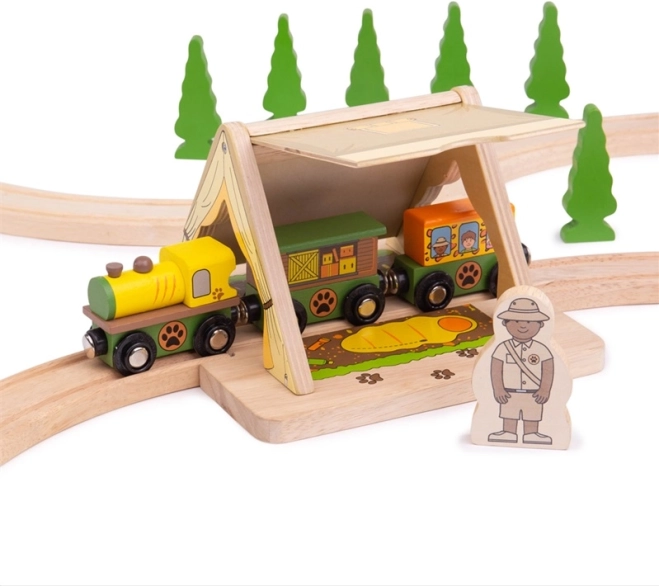 Tente safari Bigjigs Rail
