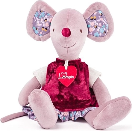 Woodyland Lumpin souris en peluche Cilka en robe 35 cm