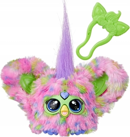 Mini Furby dans la paume avec clip pour les voyages