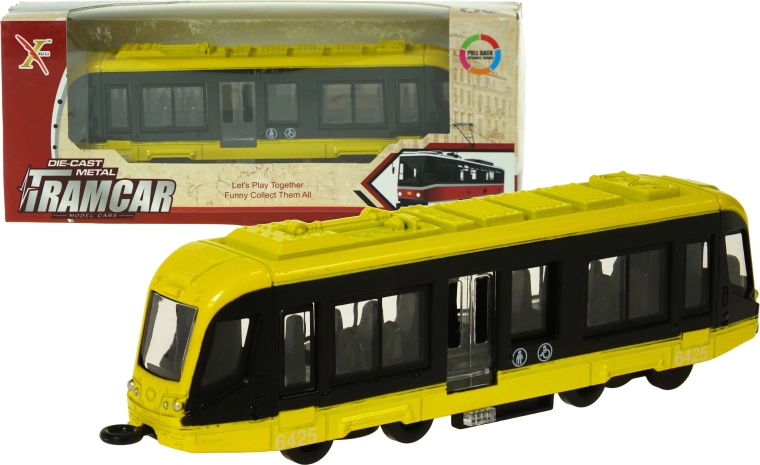 Tramway métallique à propulsion mécanique