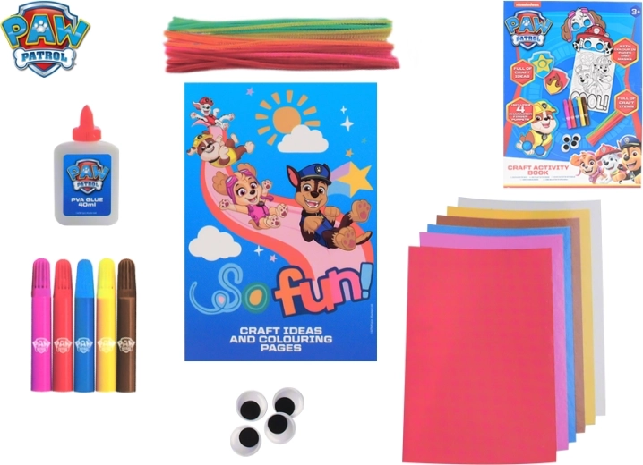 PAW PATROL coffret de mini-jeux et activités créatives en livre pour enfants