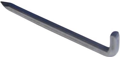 Agrafe 100 mm brillante (100 pcs)