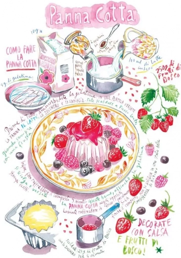 Puzzle Panna Cotta 1000 pièces MAGNOLIA