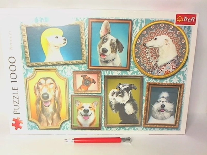 Puzzle galerie de chiens 1000 pièces
