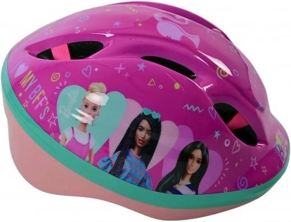 Casque de vélo enfant Barbie pour vélo et trottinette 52–56 cm