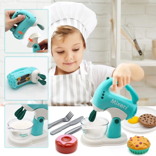 Fouets rotatifs pour jouer à la pâtisserie