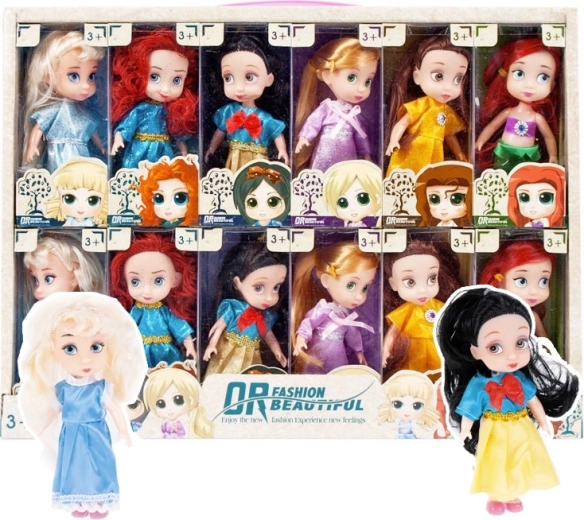 Mini poupée princesse MEGA CREATIVE 12 cm