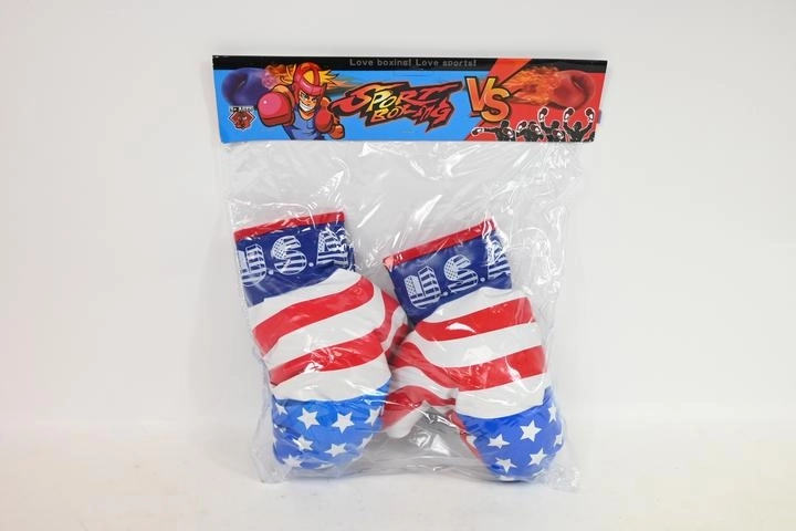 Gants de boxe pour enfants avec motif drapeau