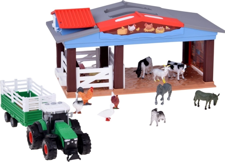 Ferme avec lumière et sons d’animaux