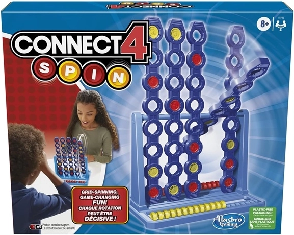 Hasbro Connect 4 Spin – jeu de stratégie