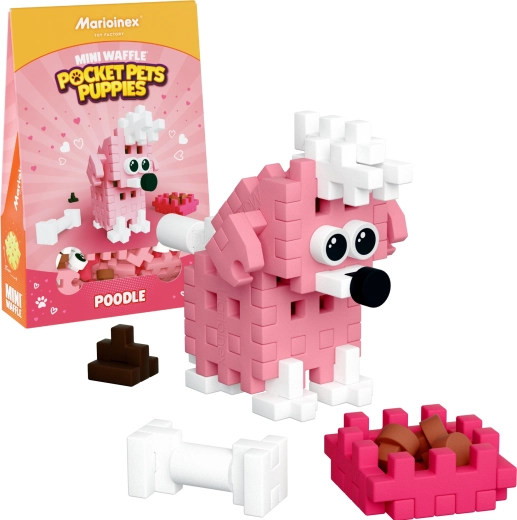 Jeu de construction Mini Waffle Pocket Pets – caniche