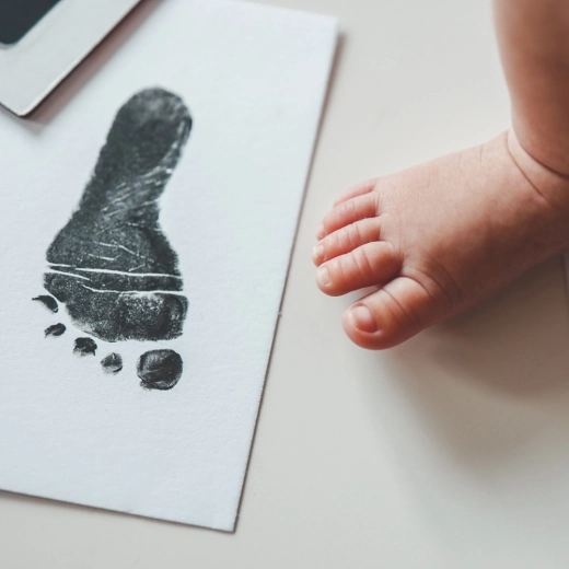 Empreintes nettes et propres sans salissures