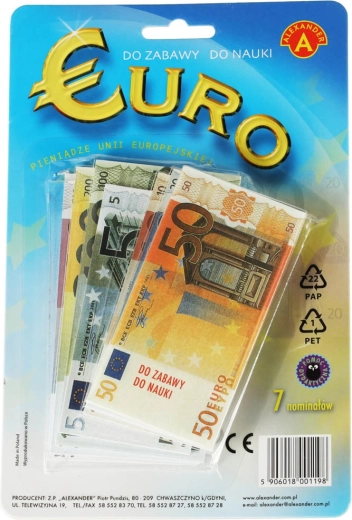 Alexander ensemble d'argent de jeu pour enfants en euros