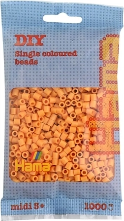 Perles à repasser Hama Midi orange 1000 pcs
