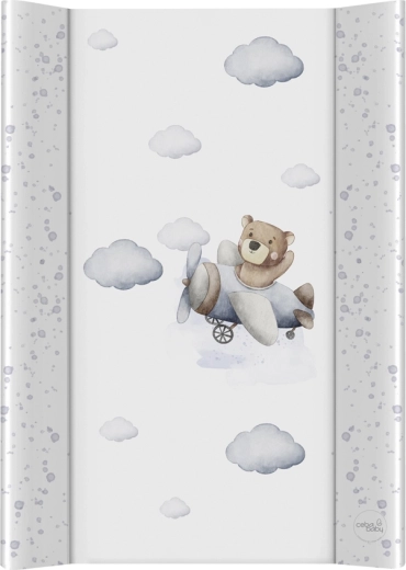 Ceba Baby matelas à langer rigide pour lit bébé Ultra Light Pilot Bear 50 × 70 cm