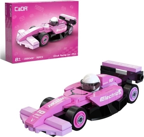 Kit de construction Cada Circuit Racing Car – voiture de sport rose
