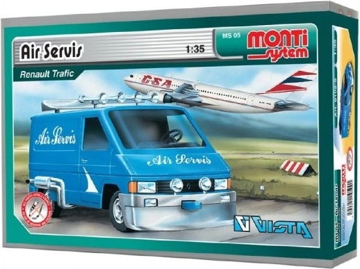 Kit de Construction Monti System Air Servis Renault Trafic 1:35