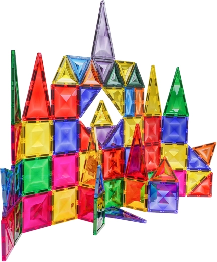 Éléments colorés translucides pour un apprentissage ludique