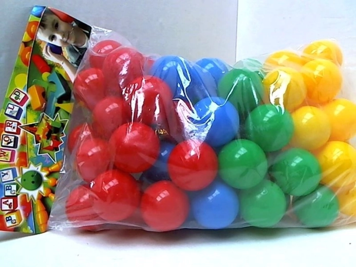 Ballons de piscine dans un sac