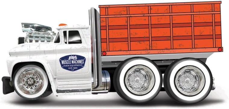Maisto Work Rigs Chevrolet C60 camion à grains Chevrolet C60 1966 1:64