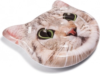 Matelas gonflable avec motif de chat