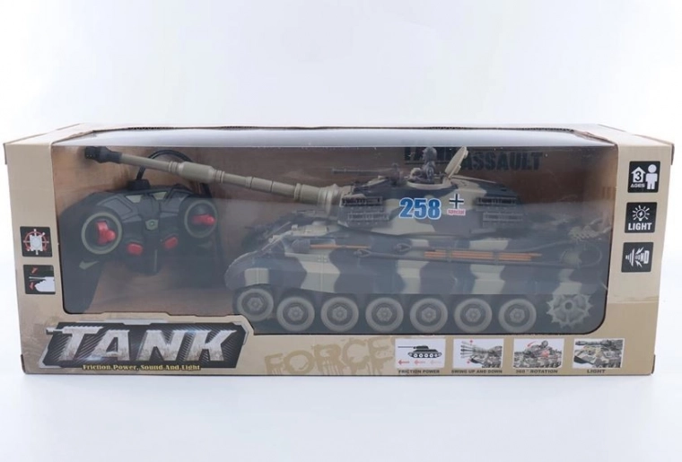 Char RC 1:20 avec Lumière et Son