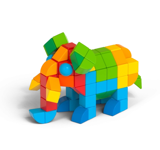 Des modèles colorés pleins d