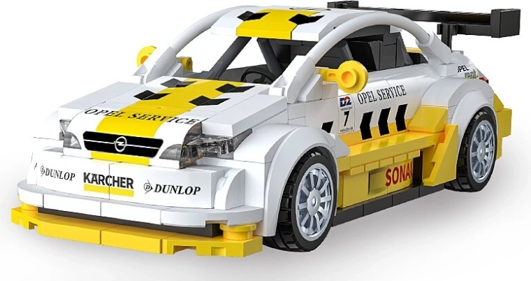 Kit de construction CaDA Opel Astra V8 Coupé 1:24 blanc