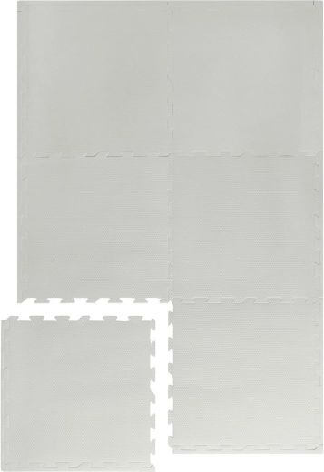 Tapis de jeu en mousse 3 Sprouts turtledove grey