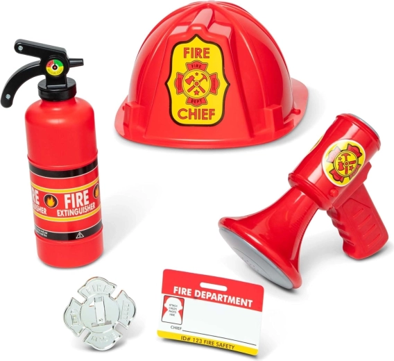 Équipement réaliste pour jouer aux pompiers