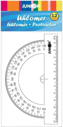 Rapporteur transparent 12 cm