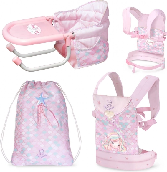 Set de voyage pour poupées 3-en-1 Ocean Fantasy