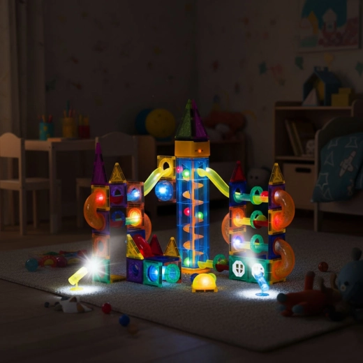 Éléments LED lumineux pour un spectacle magique