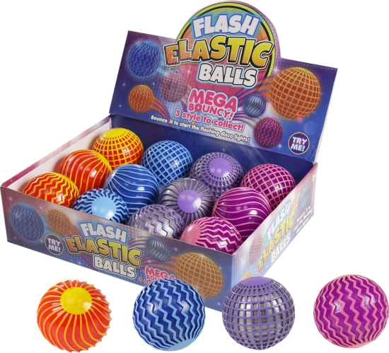Balle rebondissante avec effet lumineux