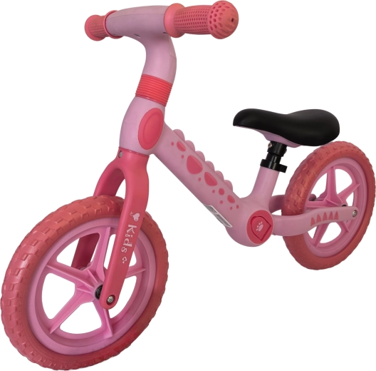 Draisienne enfant girafe rose avec roues EVA 12"