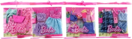 Barbie set de 2 tenues pour poupées