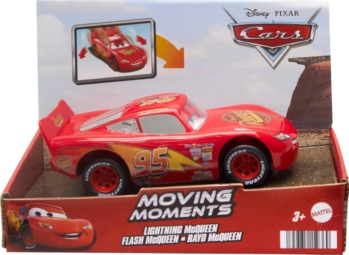 Mattel Cars Zygzak McQueen avec expressions faciales mobiles