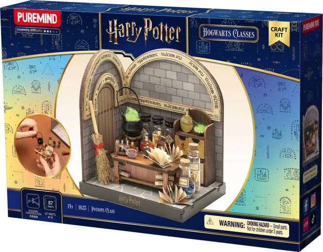 Puzzle 3D en bois DIY de la marque Puremind