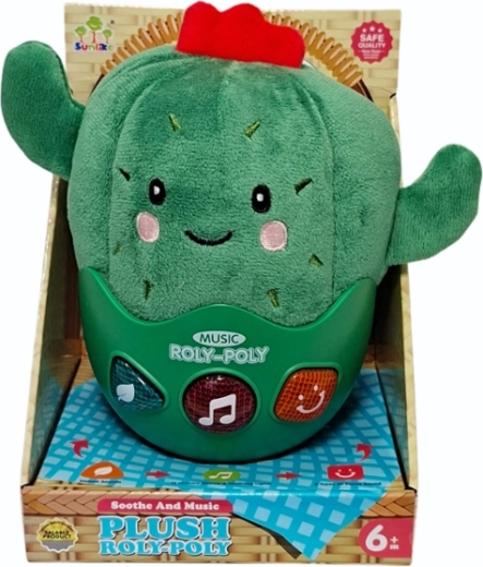 Cactus en peluche avec sons et mélodies